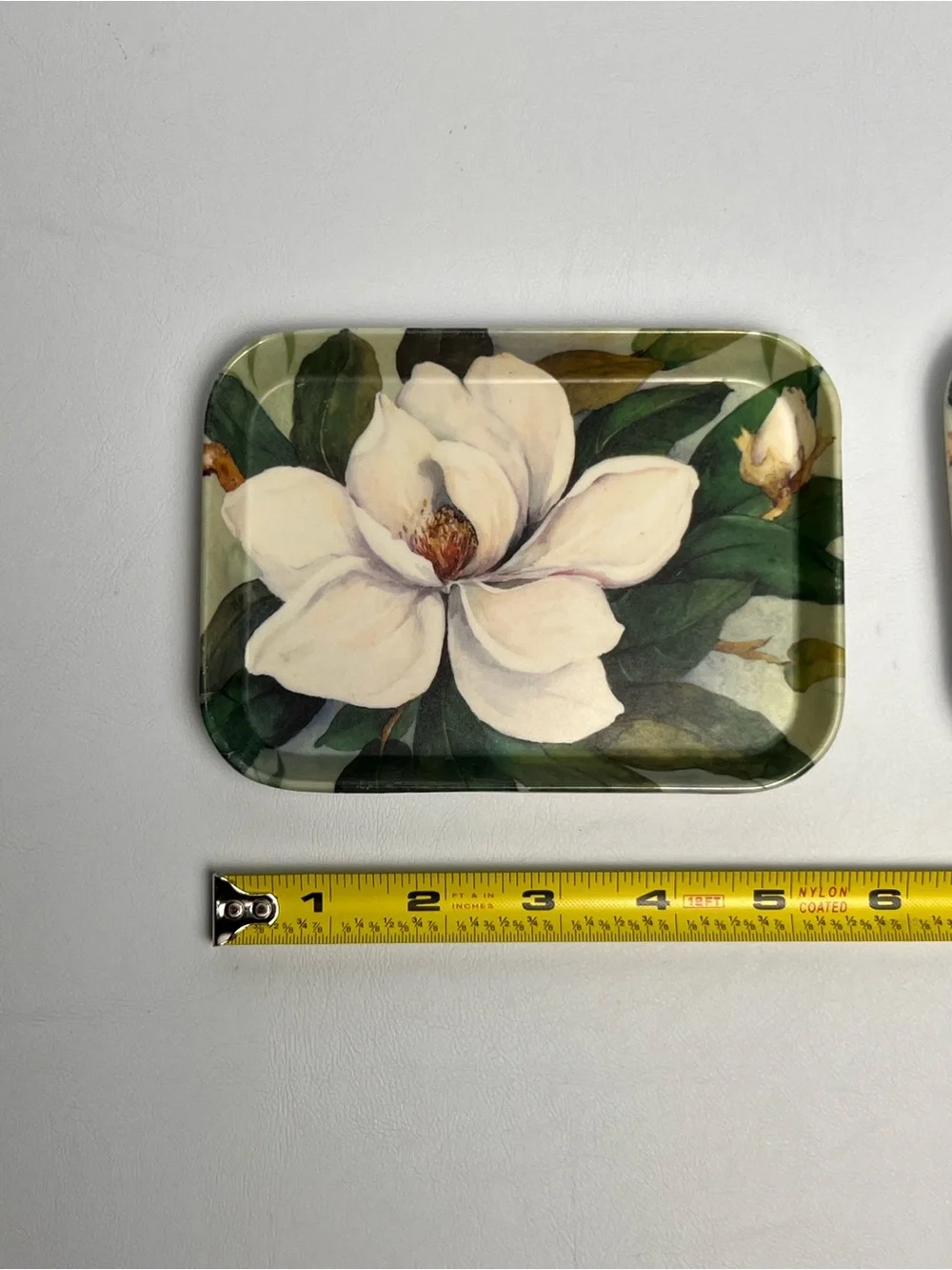 Vintage Set of 2 Italy R2S Monza Melplus Melanine Trinket Snack Trays